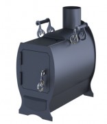 Отопительная печь Царь-печи Буржуйка с конфоркой