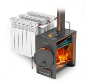 Отопительная печь Термофор Нормаль-батарея ТВ ТО антрацит 115