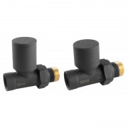 Комплект радиаторный прямой антрацит Ferro ZGB30AT