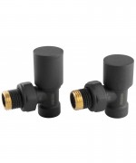 Комплект радиаторный угловой антрацит Ferro ZGB31AT