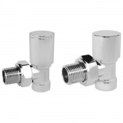 Комплект радиаторный угловой хром Ferro ZGB31CR 1/2