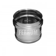 Заглушка внешняя для трубы Ferrum 0,5 мм