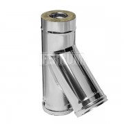 Сэндвич-тройник 135° Ferrum 0,8 мм нерж