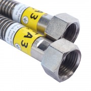 Шланг газовый гофрированный Zurflex 60 см 1/2" г-г