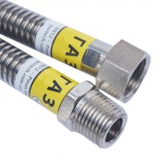 Шланг газовый гофрированный Zurflex 200 см 1/2" г-шт