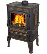 Печь-камин FireWay Dacha патина бронза