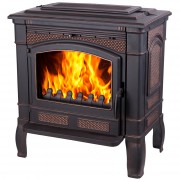 Печь-камин FireWay Gunter патина медь