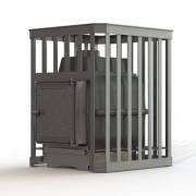 Банная печь FireWay ПароВар 24 сетка-прут (211) б/в