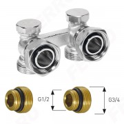 Кран радиаторный угловой Ferro LZ07YK