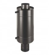 Теплообменник Везувий BLACK 12 л на трубе д. 115