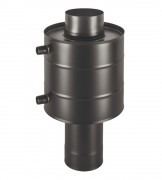 Теплообменник Везувий BLACK 6 л на трубе д. 115