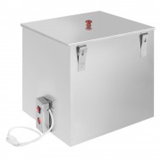 Бак Везувий нерж. 125 л с ТЭНом под контур (квадр.)