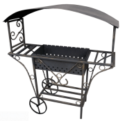 Мангал передвижной МП-03
