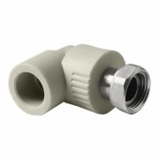 Колено накидное вн ПП Aquapipe