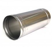 Труба (вставка) L-1000 мм из нерж. ст. 304 1 мм d=100 мм