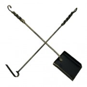 Набор кочерга и совок Везувий кованный