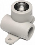 Тройник ПП настенный вн Wavin