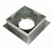 Проход через перекрытие (стену) из нерж.ст.  430-0,5 мм