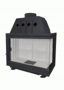 Каминная топка Экокамин Альфа 1000 R два стекла правая