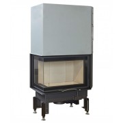 Каминная топка Austroflamm 63x40x42 S угловая дверца, подъёмный механизм