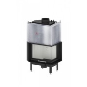 Каминная топка Hitze ALBERO 11 KW правосторонняя гильотина с водяным контуром