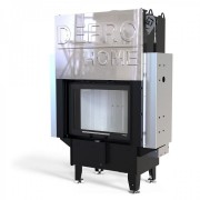Каминная топка DEFRO HOME RIVA SM G SHORT с водяным контуром и подъемом стекла вверх