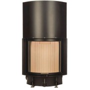 Каминная топка Brunner Kompakt-Kamine 57/55 радиусное стекло, подъемный механизм вверх