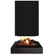 Топка-камин Brunner Urfeuer 4free 70 , открытая