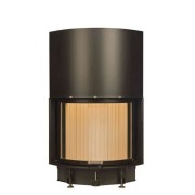 Каминная топка Brunner Kompakt-Kamine 57/67 радиусное стекло, подъемный механизм вверх