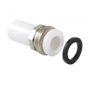 Муфта ПП с патрубком под накидную гайку Valtec 