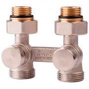 Двухтрубный клапан для стального радиатора прямой 1/2" ICMA