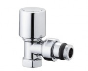 Кран радиаторный угловой терморегулирующий 1/2" (подающий) ICMA