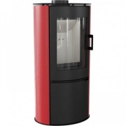 Печь-камин Kratki Koza/AB/S/Kafel/Czerwony