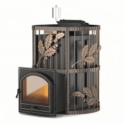 Печь для бани Везувий Эверест Inox 25 (205) Ковка