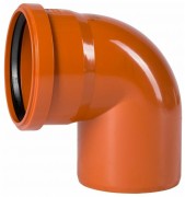 Колено Ostendorf наружное ПВХ 160 мм
