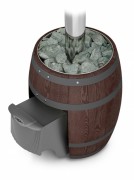 Печь для бани Термофор Вариата Carbon ДА Баррель палисандр