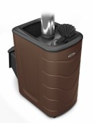 Печь для бани Термофор Гейзер 2014 Inox ДА ЗК шоколад