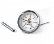 Термометр биметаллический ТБП 63/50Т (0-300С ) "Сибирь"