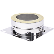 Сборник конденсата двустенный на пластине из нерж. ст. 304-430 0,5-0,5 мм утепл. 50 мм