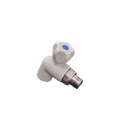 Шаровый кран для радиаторов угловой Formul PP-R