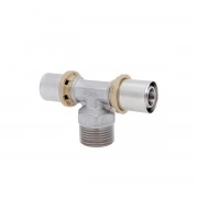 Пресс-фитинг тройник ICMA 16х2 НР