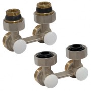 Узел нижнего подключения Giacomini 3/4"F x 3/4"E