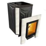 Банная печь Пегас 16 со стеклом конвекция