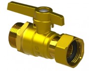 Кран шаровой с накидной гайкой SIL НР ARCO 3/4х3/4 146020