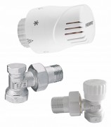 Термостатический комплект 1/2" угловой Ferro ZTM02