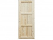 Дверь деревянная глухая ДГ эконом 2070x870 мм