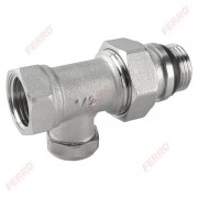 Кран радиаторный Ferro ZPI2Y нр1/2-вр1/2