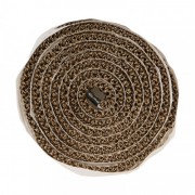 Шнур термостойкий (2 м/п) 4 мм базальтовый самоклеящийся