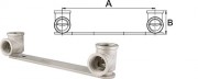 Установочная планка с уголками в/в для смесителя Profactor 1/2 PF TF 204