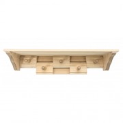 Полка с вешалкой МП-58